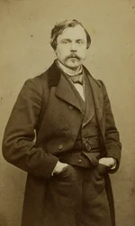 Edmond Huot de Goncourt portréja 1822-1896.