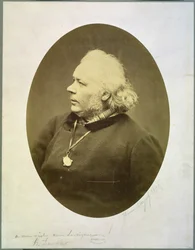 Honore Daumier (1808-79) portréja 1861 (albumnyomat)