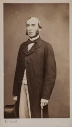 Nicolò Gabrielli gróf zeneszerző portréja 1814-1891, 1890.