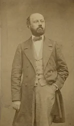 François Bazin zeneszerző portréja 1816-1878, kb. 1760.