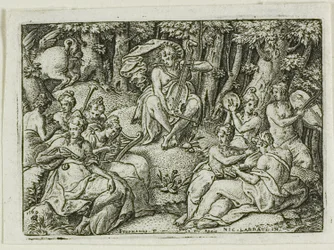 Apollo és a múzsák