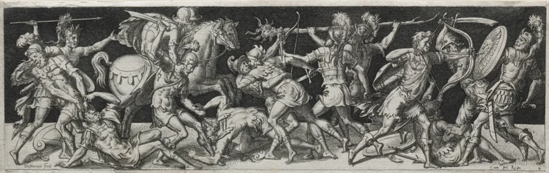 Harcok és diadalok, valószínűleg 1560-as évek.