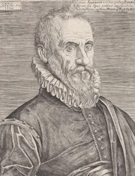 Ambroise Paré, a király sebészének portréja, 1582.