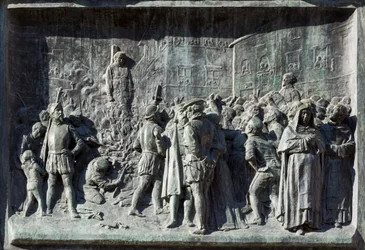 Giordano Bruno máglyán égett, Campo de