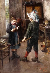 A lecke (olaj, vászon)