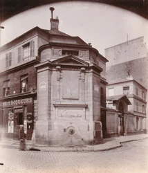 Fontaine des Haudriettes, a rue des Archives és a rue des Haudriettes sarka, Párizs 3. kerülete