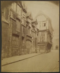 Rouen, ház a Saint-Romain utcában