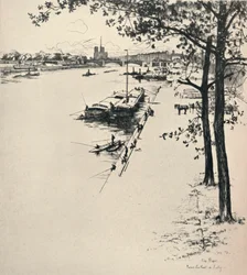A Pont de Sully, 1915
