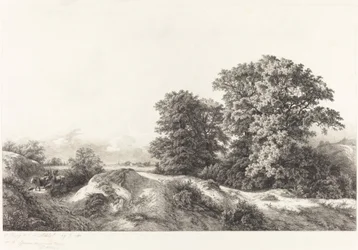 Tölgyek a Vaux de Cernay-ban, 1840.