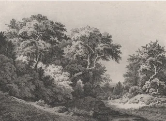 Az erdő széle, Rambouillet közelében, 1860.