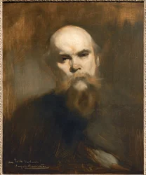 Paul Verlaine, költő (olaj, vászon)