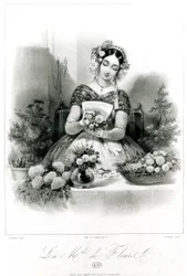 A virágárus c. 1840