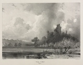 Festői és romantikus utazások az ókori Franciaországban. Bretagne: Chateau de Penhoet