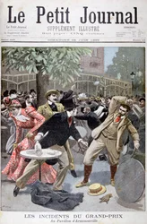 Incidens a Grand Prix-n, Pavillion dArmenonville, Franciaország, 1899.