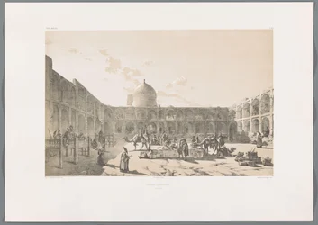 Caravanserai-i-Shah Kazvinban Caravân-Serail-I-Châh (Casbin) (cím az objektumon) Perzsa tájak (sorozat címe) Perse modern (sorozat címe)