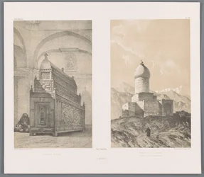 Graftombe van Esther Mordechaiban Eszter kenotáfusa (cím a tárgyon) Emlékmű Eszter és Mordokeus emlékére (cím a tárgyon) Hamadan (cím a tárgyon) Perzische landschappen (sorozat címe) Modern Persia (sorozat címe)