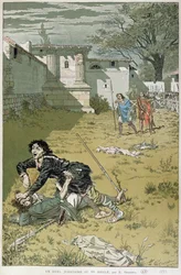Egy bírói párbaj a Meroving-időkben, 1888