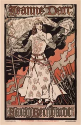 Sarah Bernhardt, mint Joan of Arc, 1893
