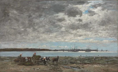 Moszat betakarítása, Brest kikötője