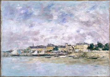 A kikötő, Trouville, 1886