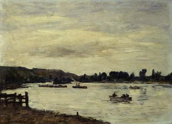A Szajna Rouen közelében