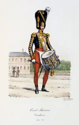 Svájci cent, dobos, 1814-17