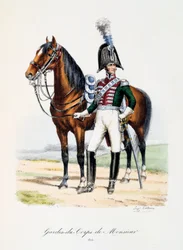 Monsieur testőrei, 1814