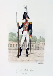 Kapuőrök, 1814-15