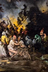 A szombat, 1865 körül (olaj, fa)