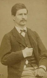 Rossel Louis (Randal), (1844-1871), (tiszt, a kommün tagja, lelőtték) portréja.