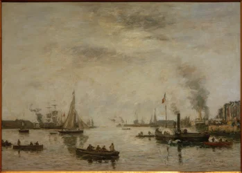 Le Havre, kilátás a kikötőre