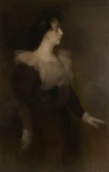 Pauline Ménard-Dorian portréja 1870-1941, c. 1890.