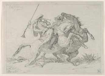 Mór lovasok összecsapása, 1834.