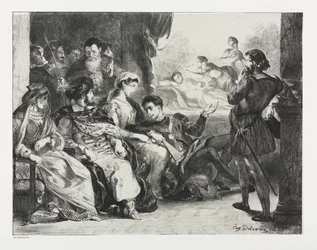 Hamlet: Hamlet megparancsolja a színészeknek, hogy készítsenek egy jelenetet az apja megmérgezéséből