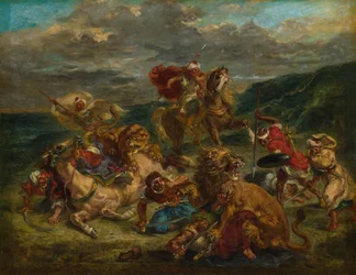 Oroszlánvadászat, 186061.