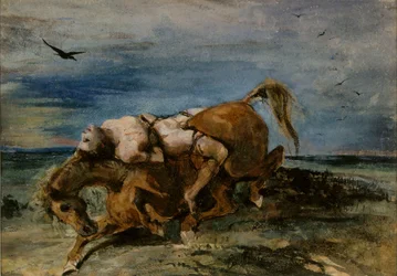 Mazeppa a haldokló lovon, 1824
