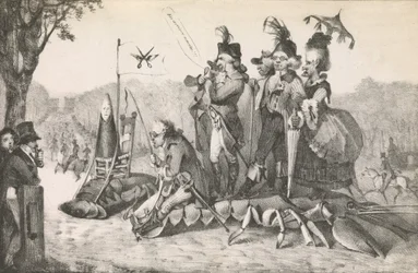 A rák Longchampsban, 1822., 1822.