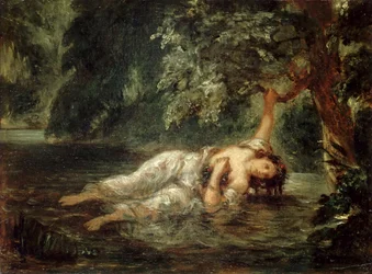 Ophelia halála, 1853