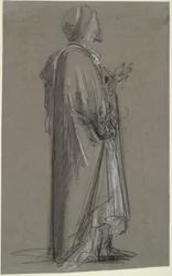 Arabe debout (A Standing Arab)