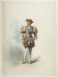 Btv1b84558104 57 - Saint-Saëns - VIII. Henrik - Maquettes de costumes - Lacoste - 57. Costume