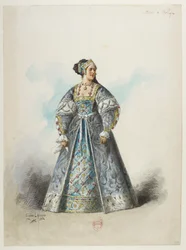 Btv1b84558104 65 - Saint-Saëns - VIII. Henrik - Jelmezmodellek - Lacoste - 63. Anne de Boleyn