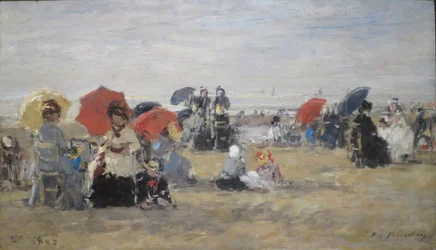 Trouville-i strand