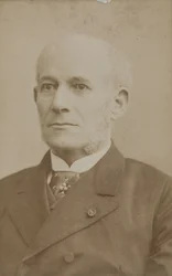 Constant-Louis-Jean-Benjamin Jaurès (1823-1889), (admirális, diplomata, politikus) portréja.
