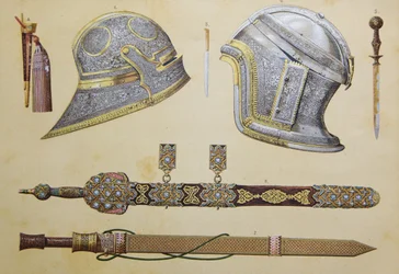 Boabdil, Granada utolsó mór királyának fegyverei