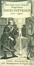 Giovanni Battista della Porta Magiae Naturalis Libri Viginti frontképe, 1644