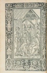 Illusztráció a Christian Decachordumból, Marcus Vigerius (1446-1516), Fano
