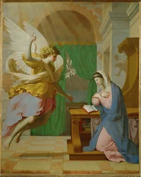The Annunciation (festmény vászonra)