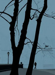 Harmadik sugárúti bejárat, Prospect Park (digitális művészet)