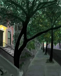 Top of Block, Brooklyn (digitális művészet)