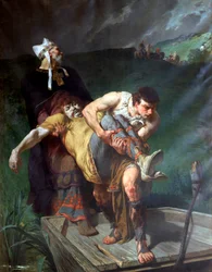 A halottak hordozása, 1842-1896